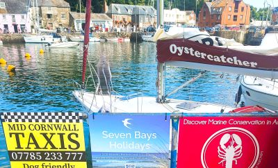 New advertising in Padstow