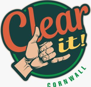 Clear It Cornwall logo seven bays holidays local services