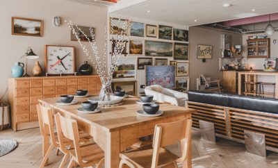 3 Harlyn Digs spacious ground floor apartment a few sandy steps from the bay