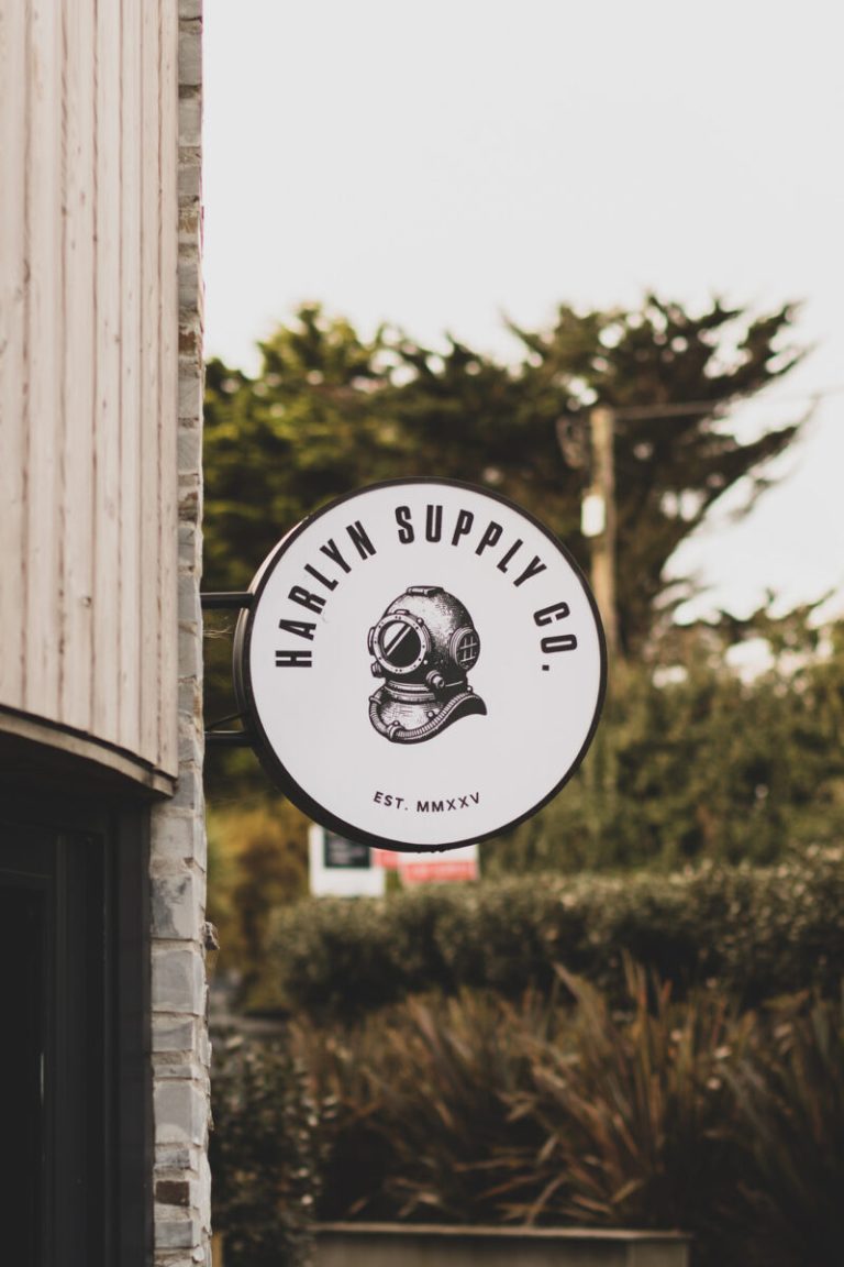 The Harlyn Supply co. shop local seven bays holidays