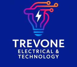 Trevone Electrical & Technology logo seven bays holidays local trades