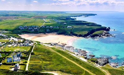 ‘The Kite’ a modern coastal holiday home by the sea at Treyarnon Bay, Cornwall