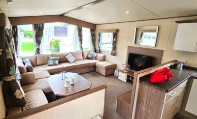 The Minver ~ Modern 2 bedroom holiday caravan St Minver Park Cornwall